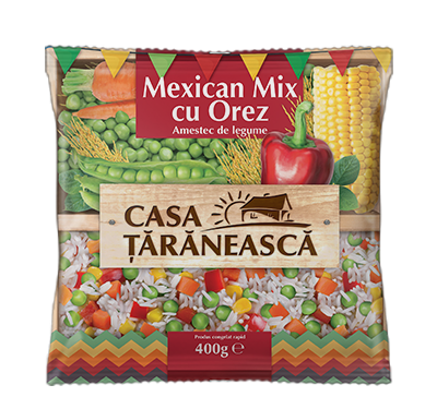 Mexican vegetable mix with rice