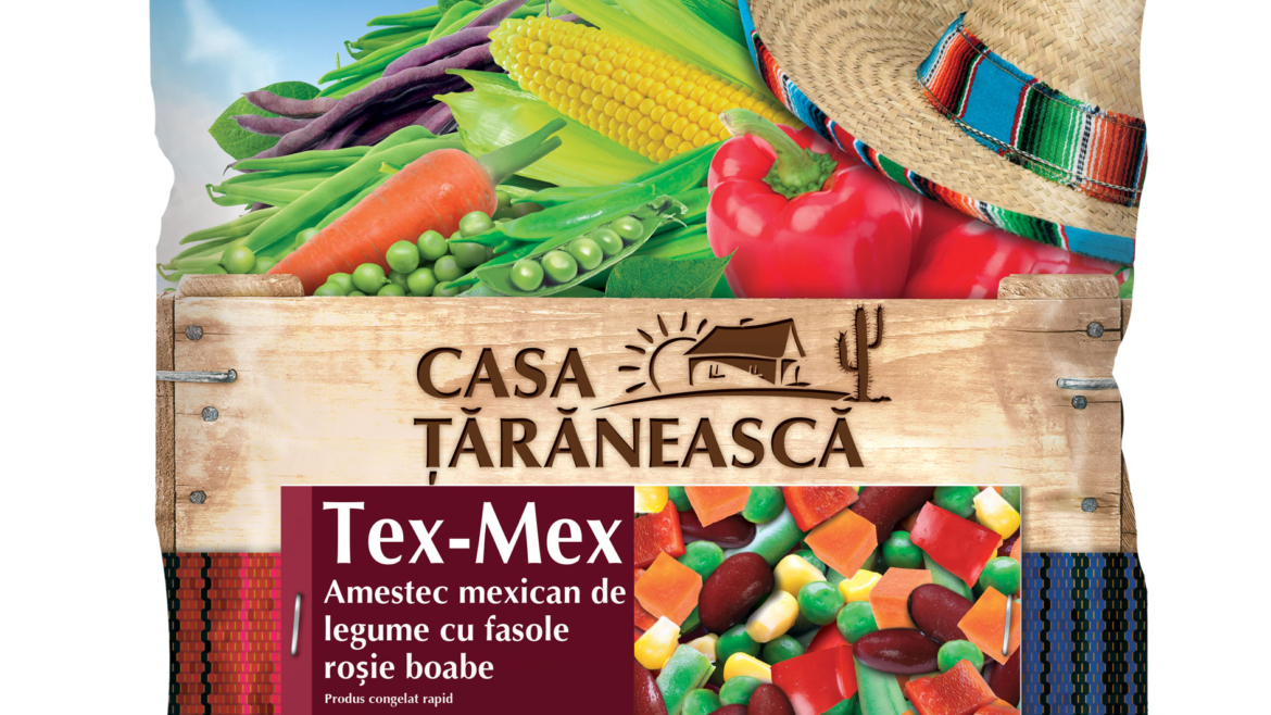 Tex-Mex Amestec Mexican de legume cu fasole rosie boabe