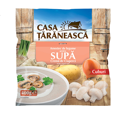 Amestec de Legume Pentru Supa Crema de Ciuperci