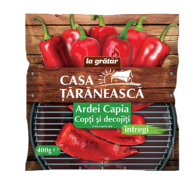 Ardei Capia Copți și Decojiți