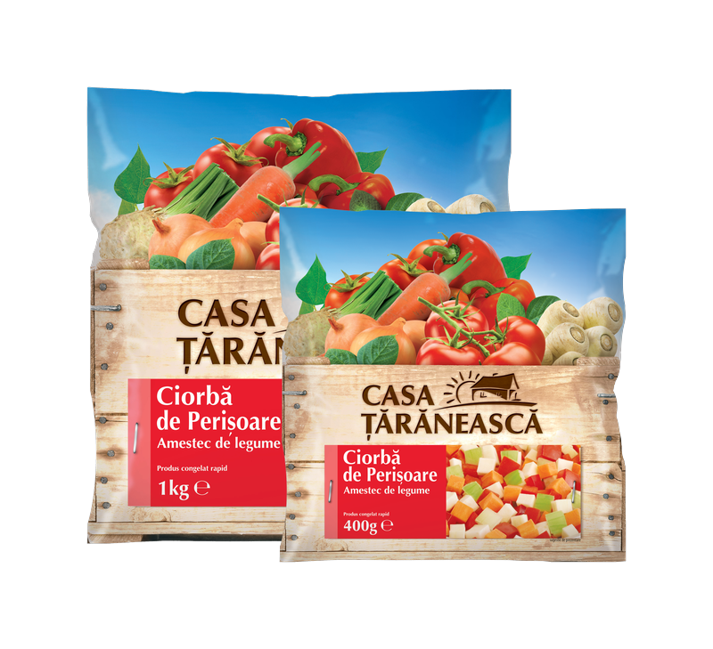 Amestec de legume – Ciorbă de Perişoare