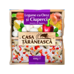 Amestec de legume cu orez şi Ciuperci