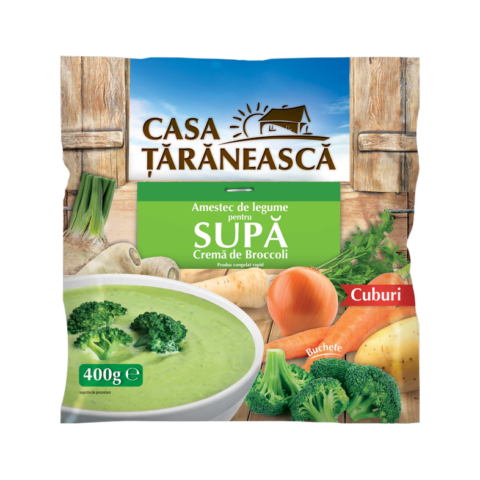 Vegetable mix for broccoli cream soup