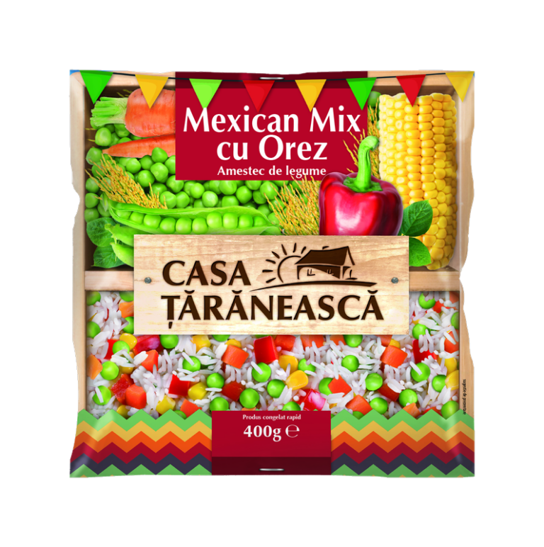 Mexican vegetable mix with rice