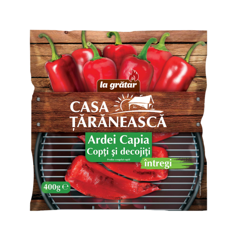 Ardei Capia Copți și Decojiți