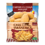 Cartofi cu coaja, pentru prajit