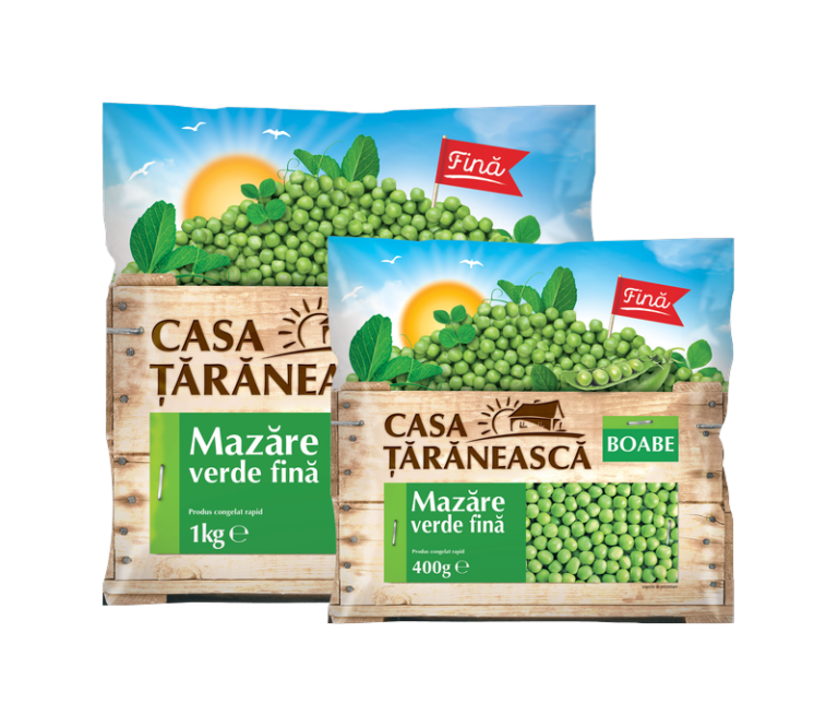 Fine green peas