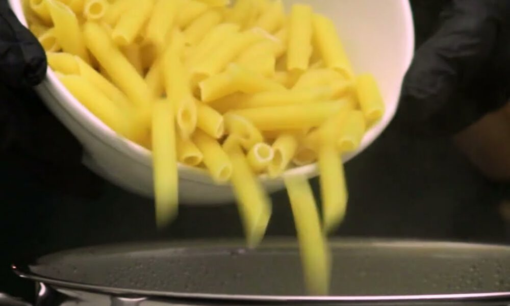 Pasta with broccoli and Parmesan