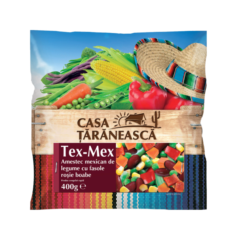 Tex-Mex Amestec Mexican de legume cu fasole rosie boabe