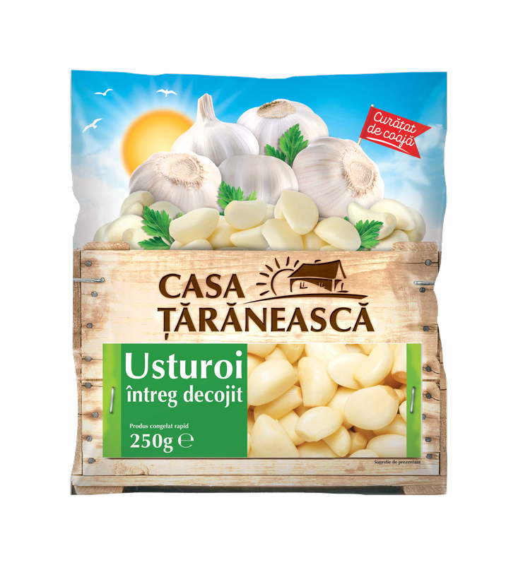 Usturoi întreg decojit